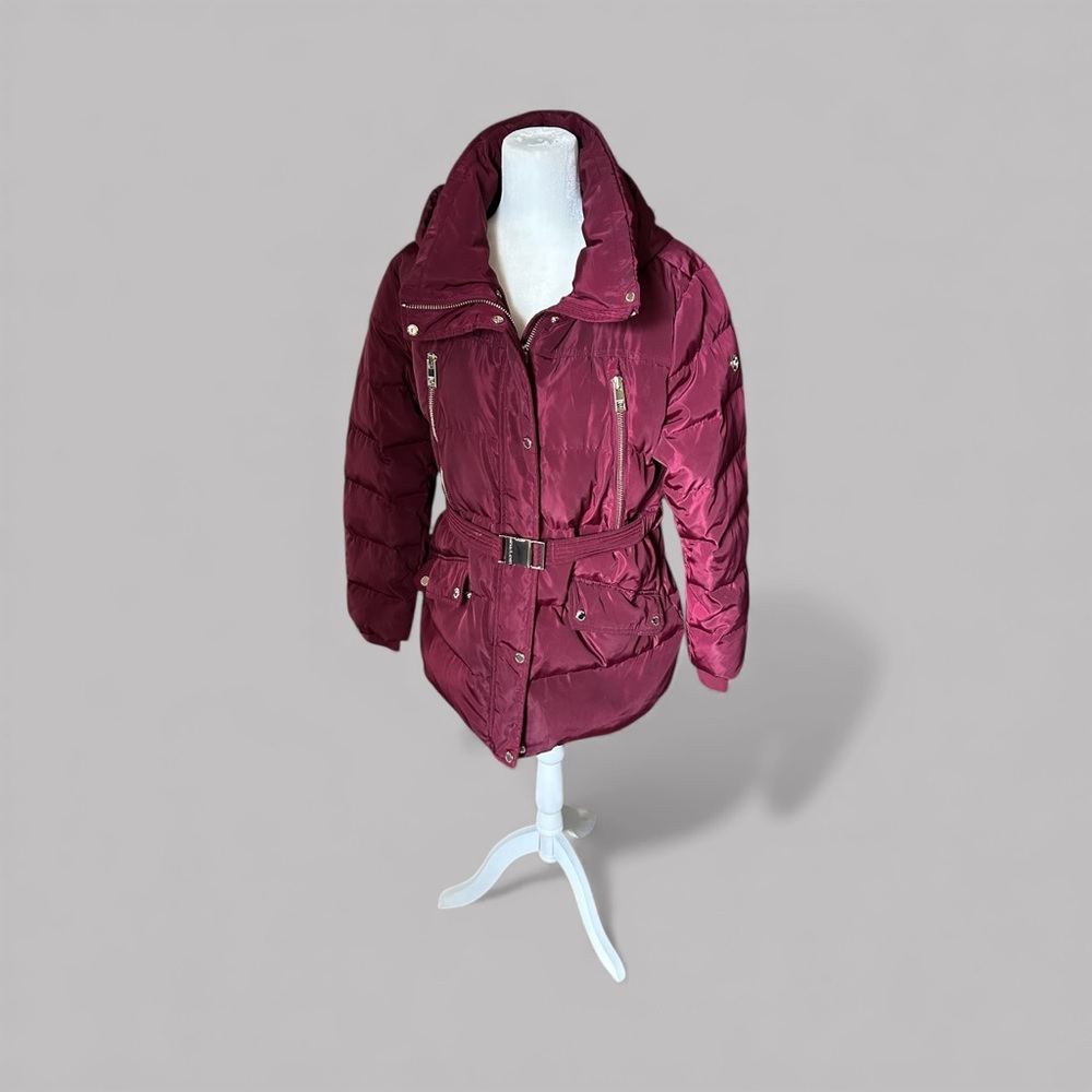 MICHAEL KORS Winter Jacket w/Removable Hood. Wine Color. XL. Excel. Cond. $35.